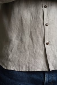 Image 5 of Handsewn linen shirt