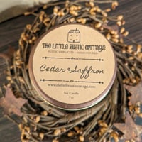 Image 1 of Cedar & Saffron Cottage Candles
