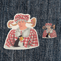 Image 2 of Rimmer & Mr Flibble Enamel Pin