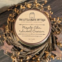 Image 1 of Maple Chai & Sweet Cream Cottage Candles