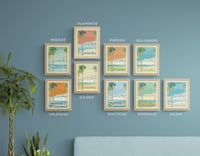 Image 2 of Sarasota Florida Vintage Style Poster Art | Print No 123
