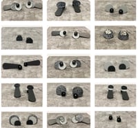 Image 3 of Monochrome Interchangeable Earrings