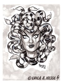 Image 1 of Sandworm Medusa Print