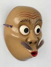 Image 4 of Wooden Hyottoko Mask