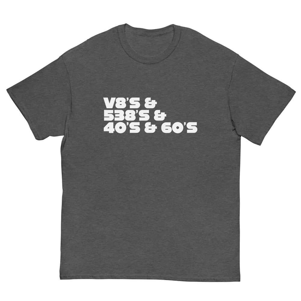 V8's & 538's Classic Tee