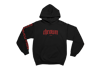 SCREEN PRINTED HOODIE - BLACK [PRE-ORDER]