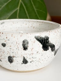 Image 3 of B&W Splatter Espresso Cup