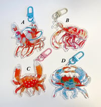 Image 1 of Crustaceans Ripple Keychain