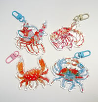 Image 2 of Crustaceans Ripple Keychain