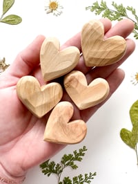 Image 1 of Natural - Blank Mini Heart Set