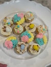 Gluten free Mini dozen vanilla cupcakes