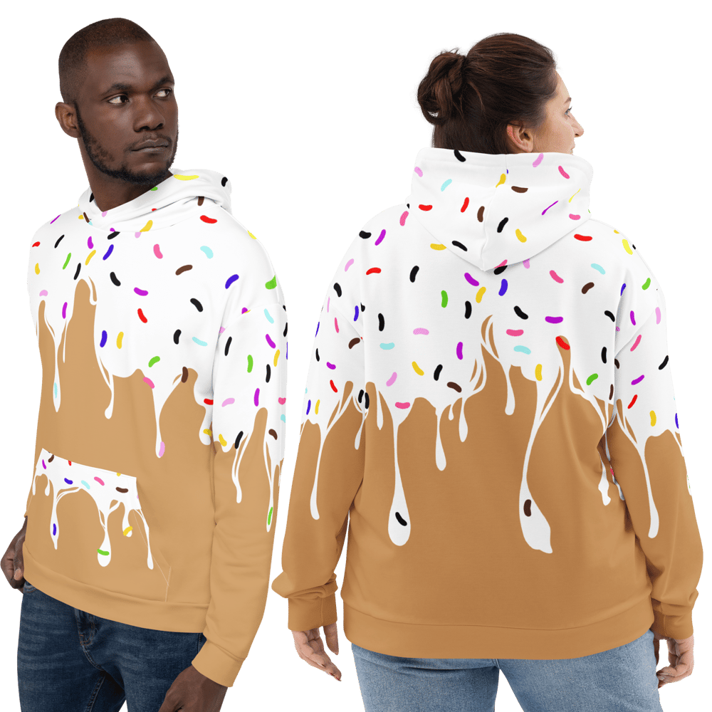 Image of I Wanna Be A Doughnut Unisex Hoodie