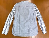 Image 4 of Comme des Garcons Homme 2014 multi stripe button down shirt, size M