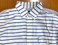 Image 2 of Comme des Garcons Homme 2014 multi stripe button down shirt, size M
