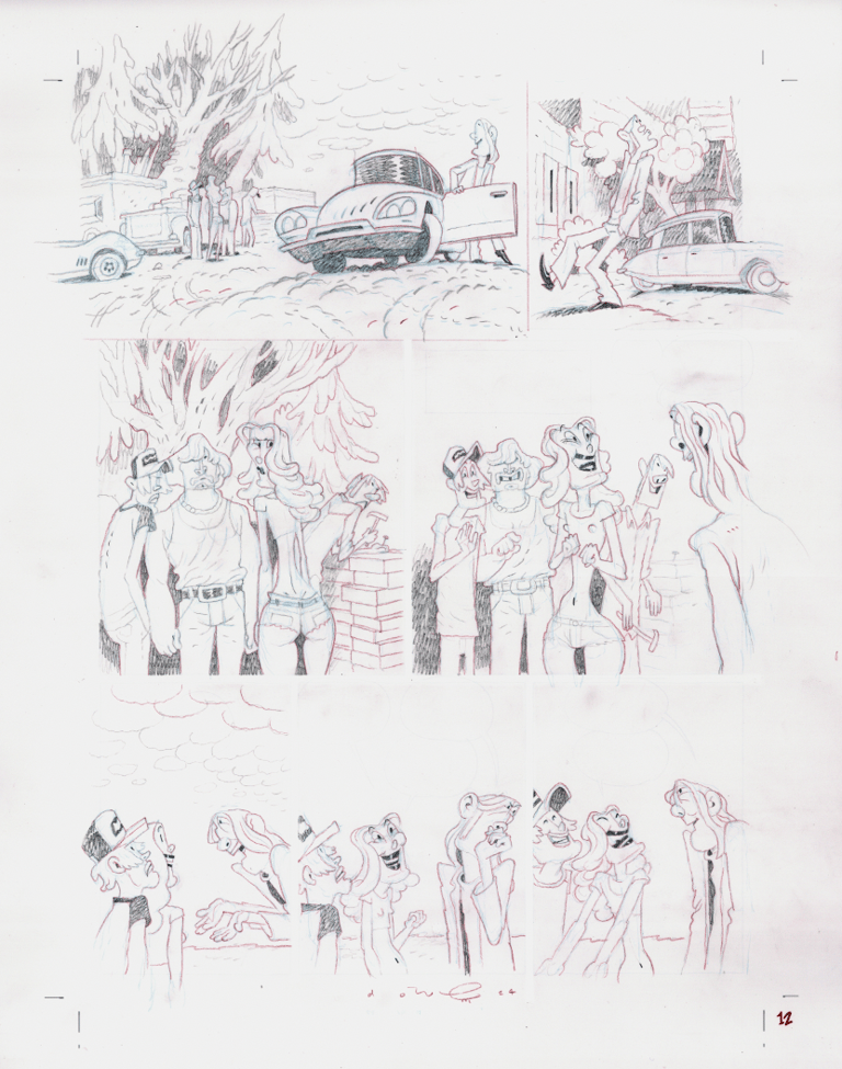 L'architecte part 1, page 12 (pencils)