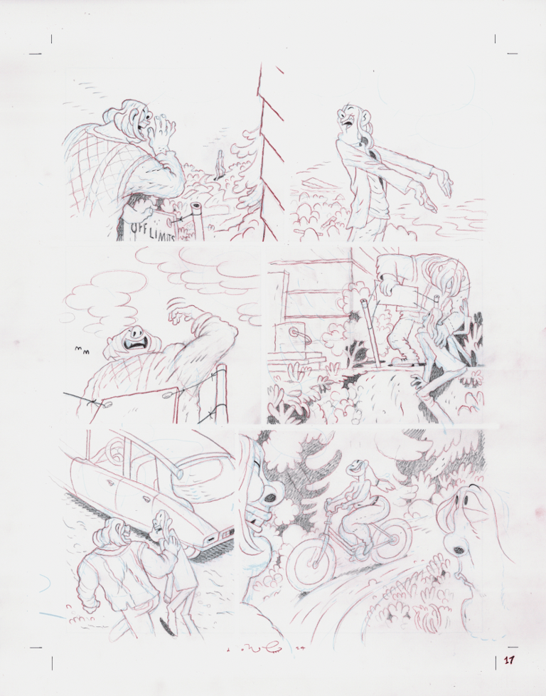 L'architecte part 1, page 17 (pencils)