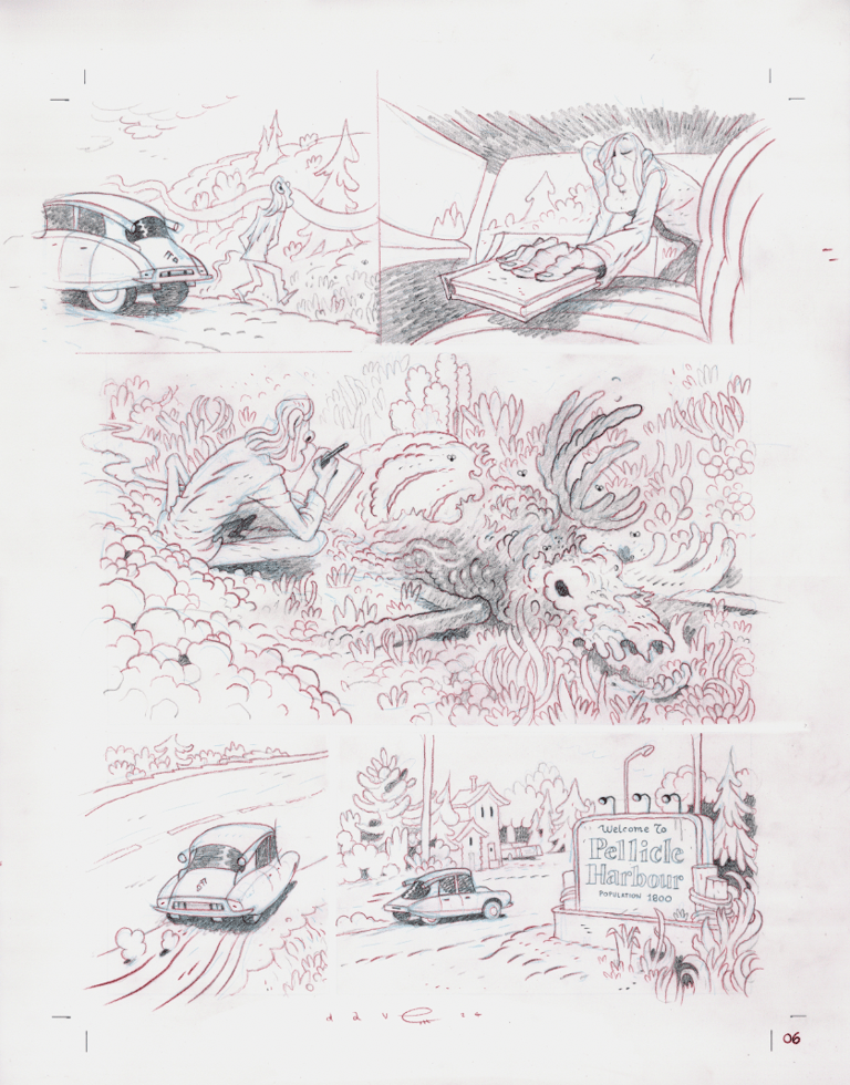 L'architecte part 1, page 06 (pencils)