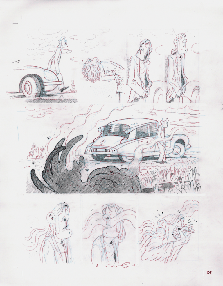 L'architecte part 1, page 05 (pencils)