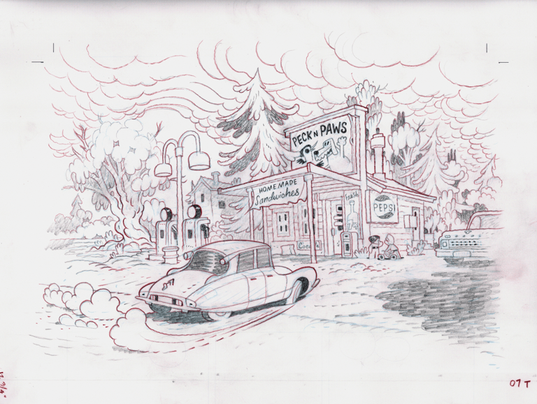 L'architecte part 1, page 07, panel 1 (pencils)
