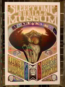 Image of Sleepytime Gorilla Museum - 3/15 Cleveland poster preorder!