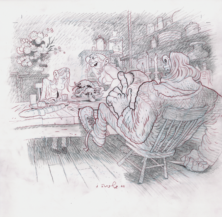 L'architecte part 1, page 20 (pencils)