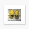 Two Lemons With Reflections