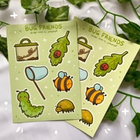 Image 1 of Bug Friends Vinyl Sticker Sheet