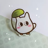Image 1 of Chibi Totoro Clear Acrylic Pin