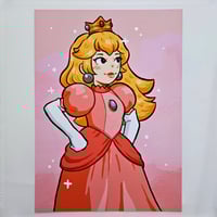 Image 1 of Princess Peach Art Print