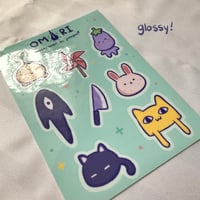 Image 3 of OMORI Vinyl Sticker Sheet