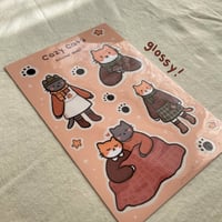 Image 2 of Cozy Cats Sticker Sheet