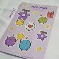 Image 2 of Stardew Valley Junimos Sticker Sheet
