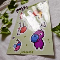 Image 3 of Pikmin Vinyl Sticker Sheet