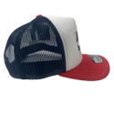 Swim Melbourne Snapback Hat (Red/White/Navy)