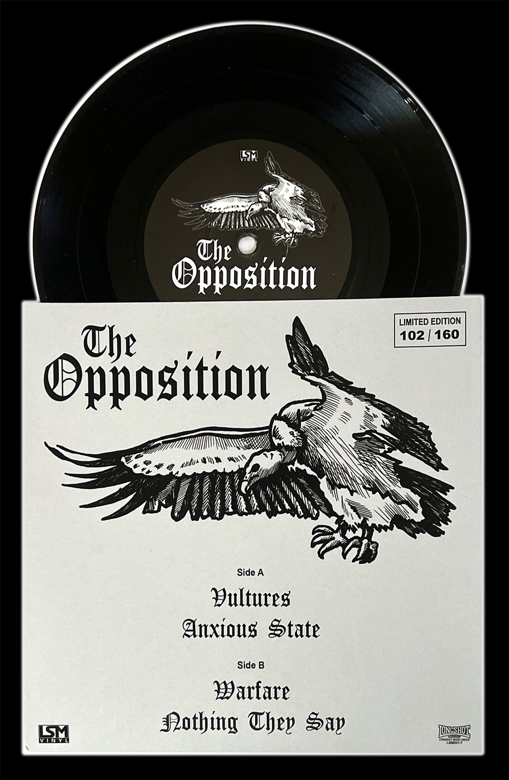 THE OPPOSITION 'Vultures' 7" EP