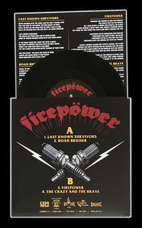 Image 3 of FIREPOWER 'Road Bruiser' 7" EP