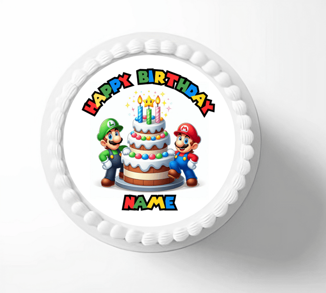 Custom Super Mario and Luigi "Happy Birthday" Theme