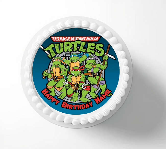 Custom Teenage Mutant Ninja Turtles "Happy Birthday" Theme