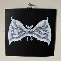 Bat relief print