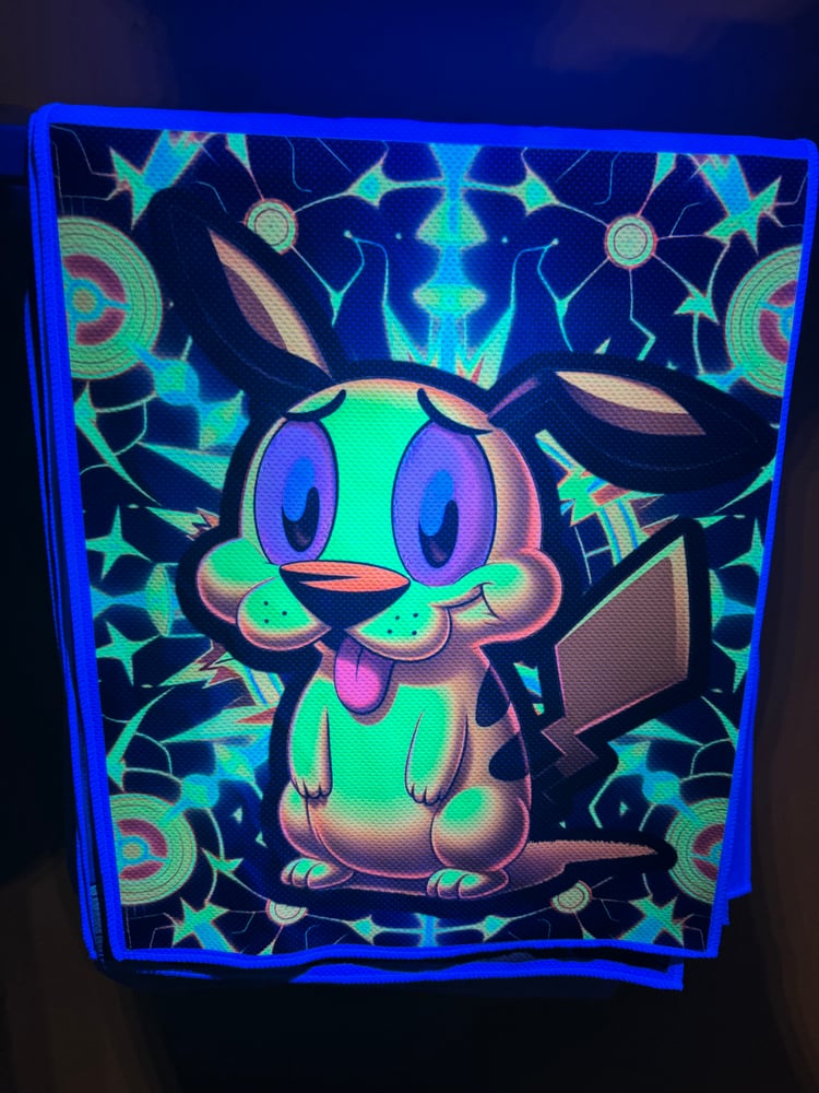 Image of Courage the cowardly Pikachu