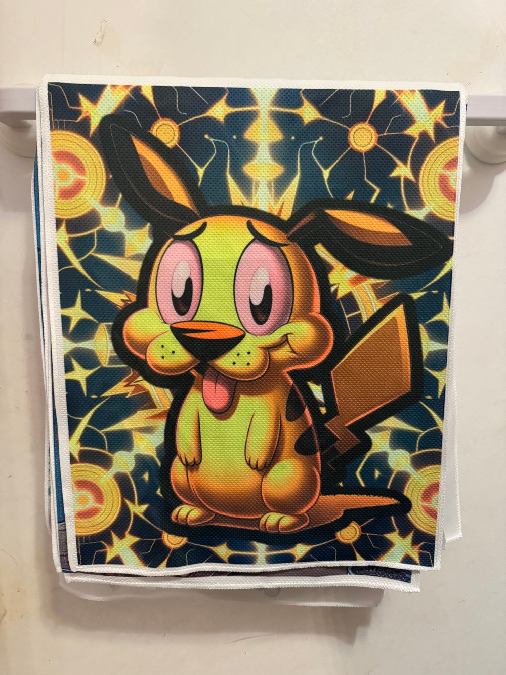 Image of Courage the cowardly Pikachu