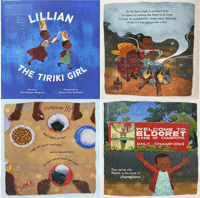 Image 2 of Brailled Picture Book "Lillian the Tiriki Girl"