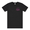 Pink Logo on Black Tee