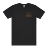 Orange Logo on Black Tee