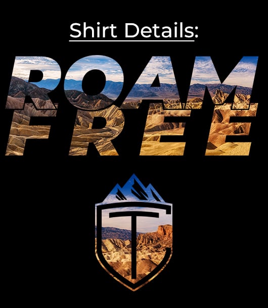 Image of ROAM FREE Desert Men's Tee