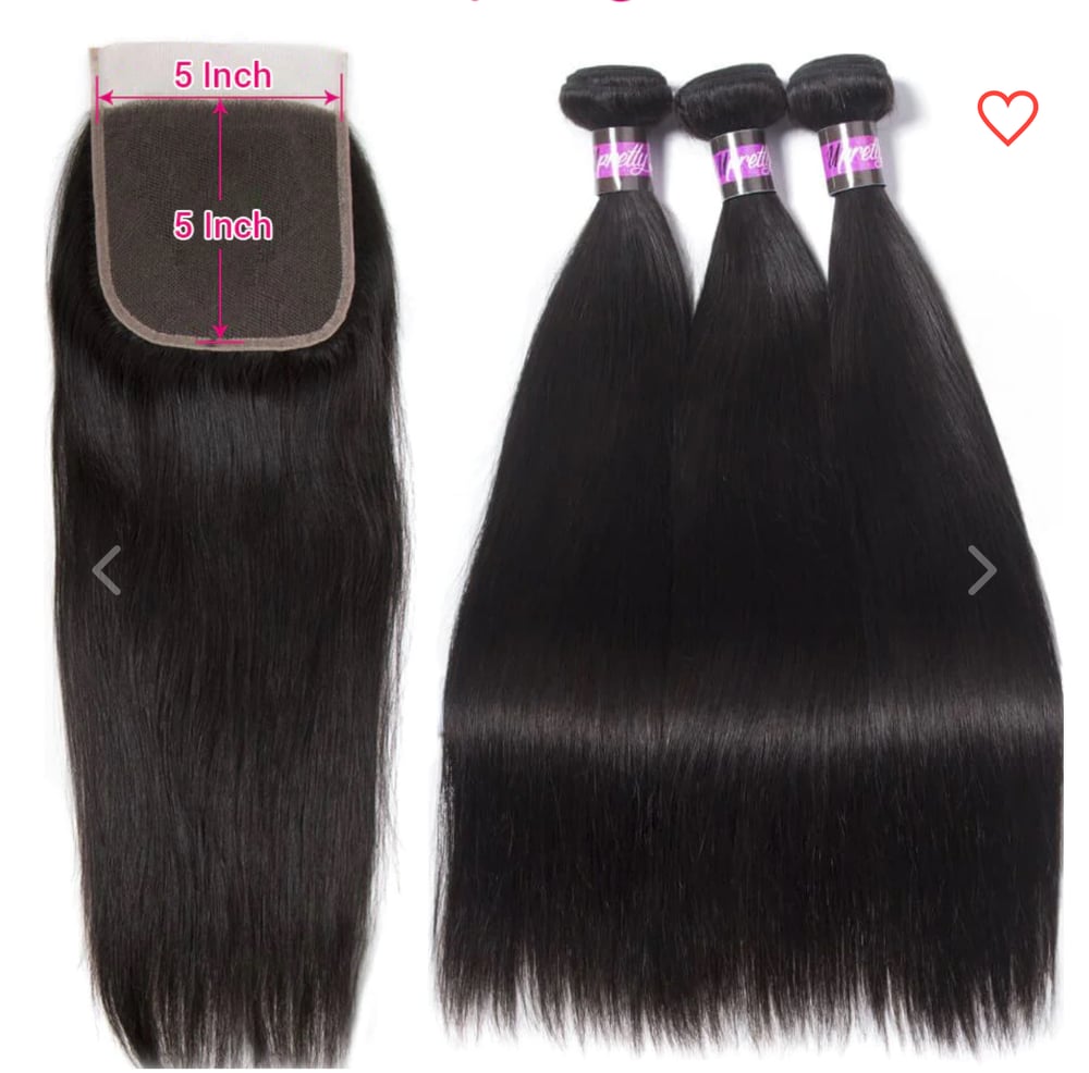 virgin hair  with HD closures