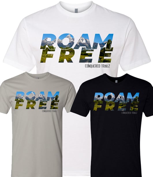 Image of ROAM FREE Mountain Men's Tee