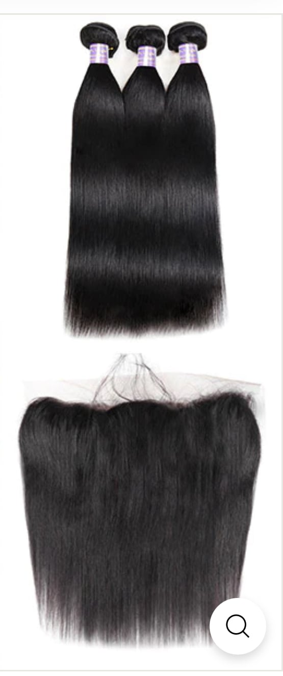 virgin hair  with HD frontals 