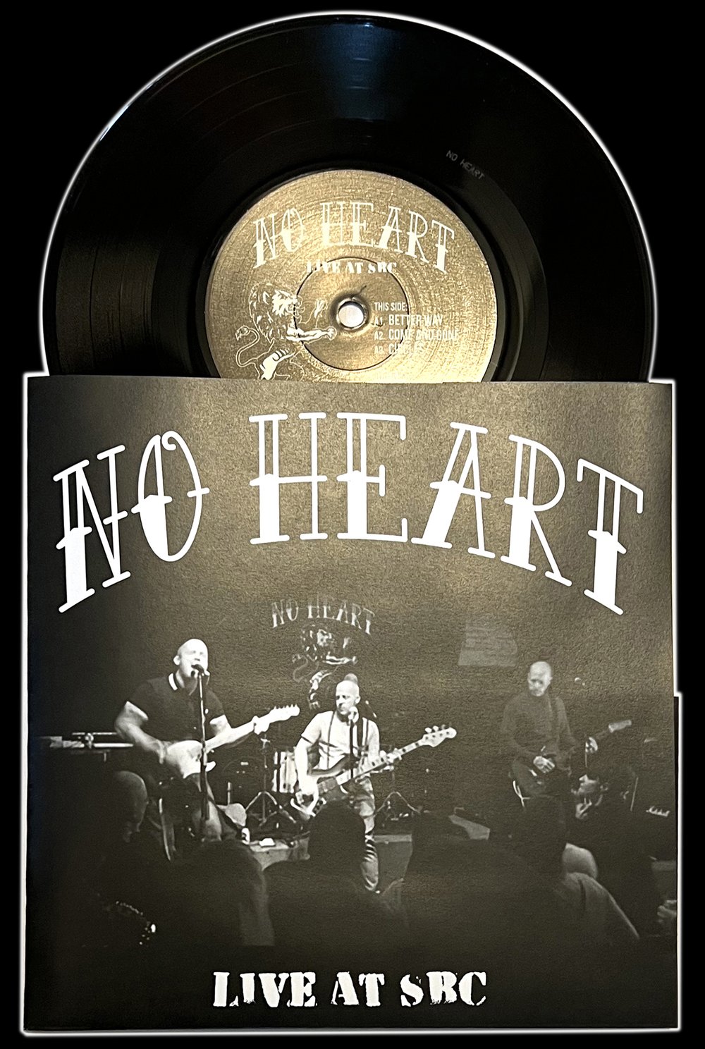 NO HEART 'Live At SBC' 7" EP