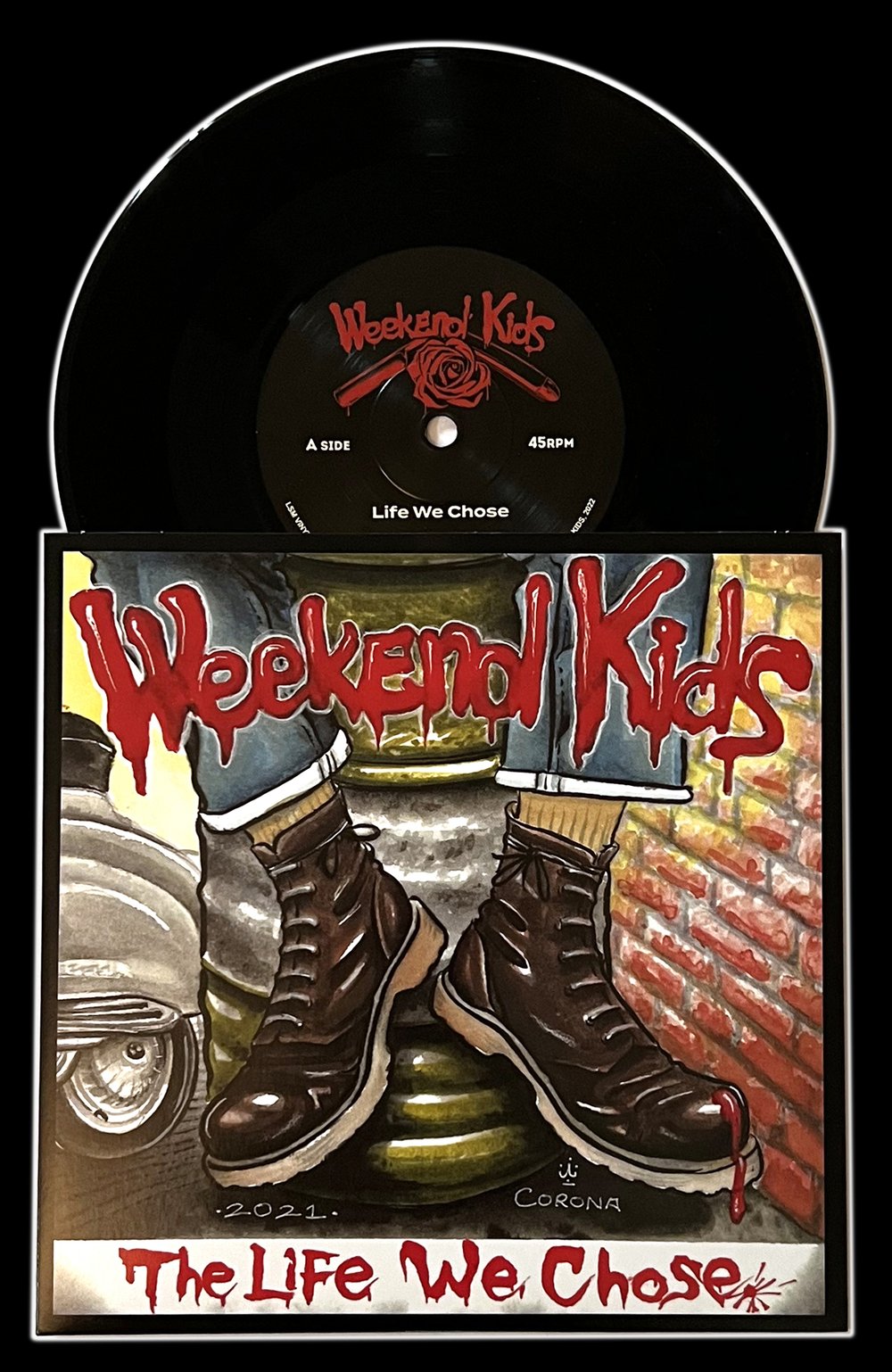 WEEKEND KIDS 'The Life We Chose' 7" EP